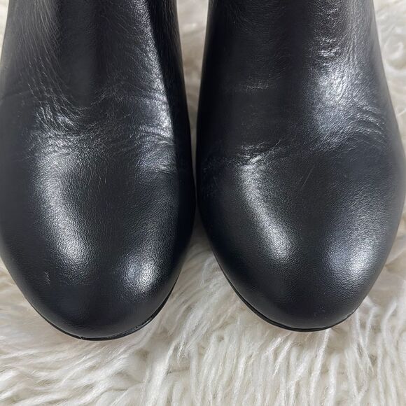 Coach Women's Black Leather Seneca Ankle Boots Size 10B - Picture 11 of 11